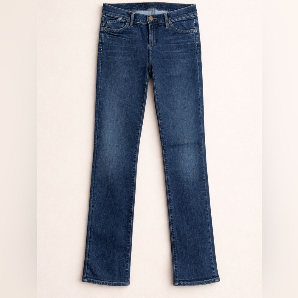 Goldsign Dark Blue Straight Leg Jeans, Size 29